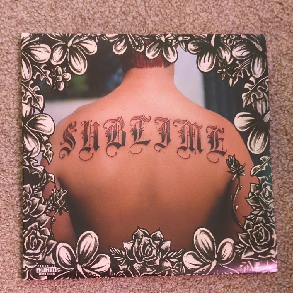 Sublime Tattoo Floral Art Poster